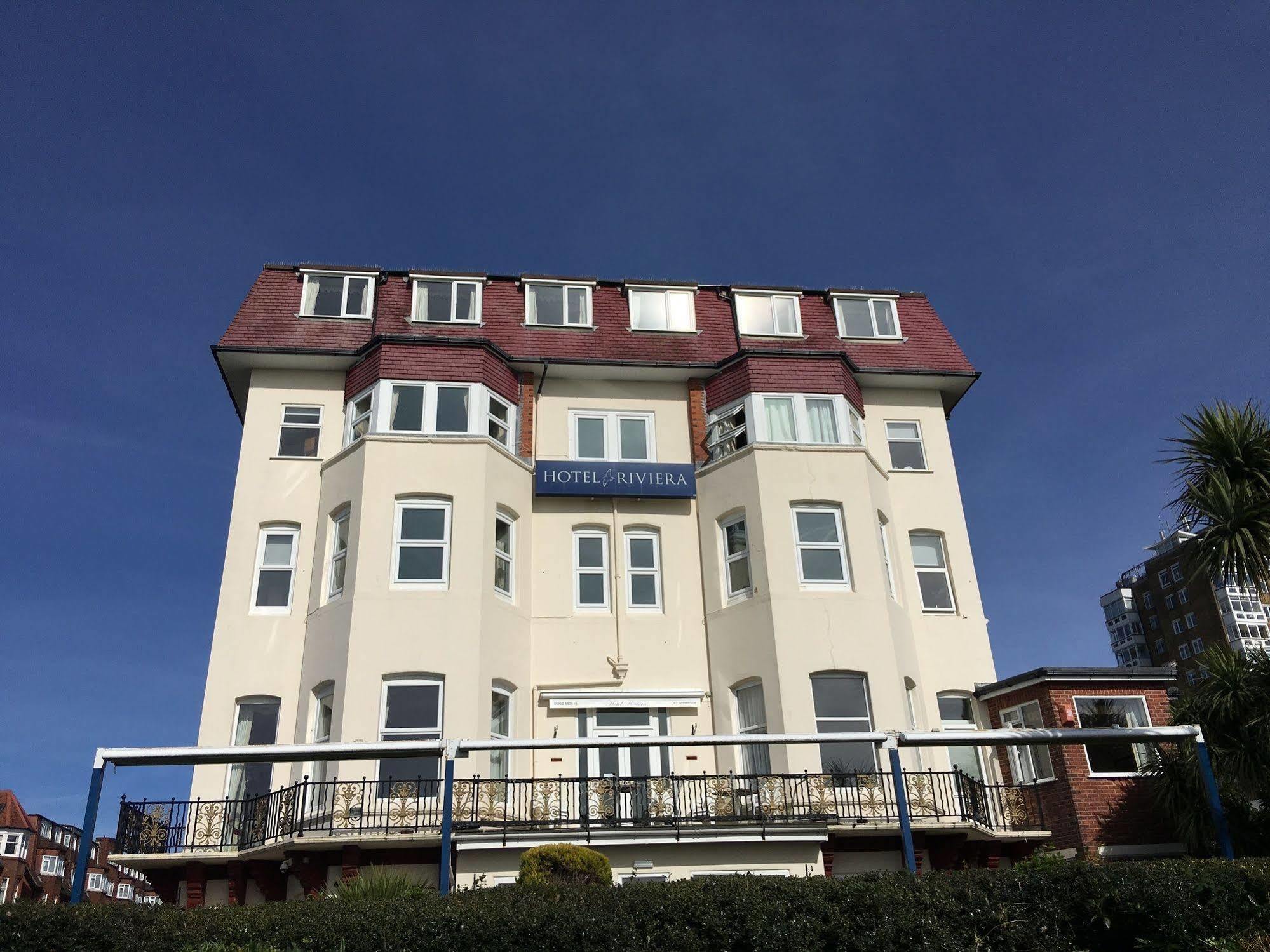 Hotel Riviera By The Sea Борнмут Экстерьер фото